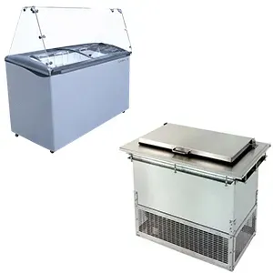 Ice Cream Dipping Cabinets