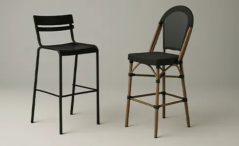 Stacking Outdoor Bar Stools