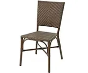 Side Stacking Outdoor Chairs