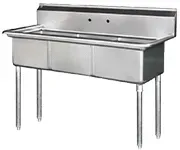 Three Compartment Sinks